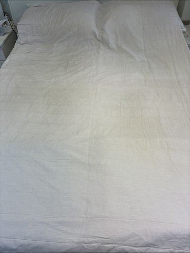 Ikea double bed - double, mattress