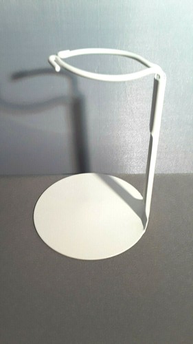 One white doll stand - white,