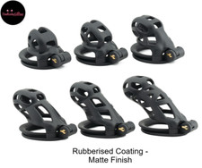 Cobra Cage V6 3D Nylon Resin Male Chastity Device Double-Arc Cuff Rings UK STOCK