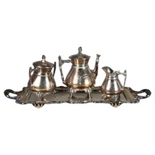 Four Piece Antique Silver