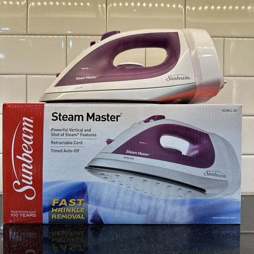 Sunbeam steam master iron with - master,