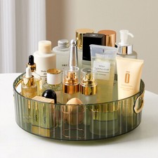 Spice Storage Rack Rotating Spice Jars Tidy Bottle Perfume Holder Kitchen Shelf