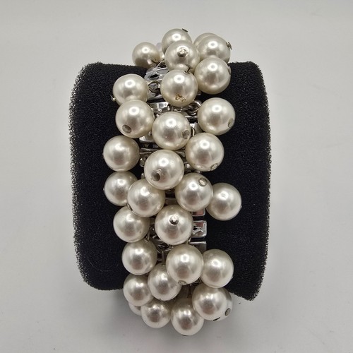 Vintage faux pearl dangle - vintage,