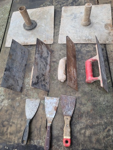 Vintage plastering tools for - vintage,