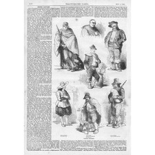 Spain types spanish costume - types, of