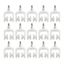 30 Pcs 9mm Dia Plastic Curtain