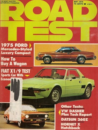 Road test magazine 1974 - road,