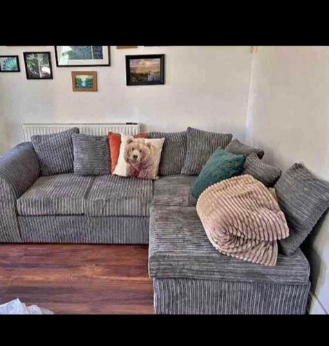 Dylan jumbo cord corner sofa - cord,