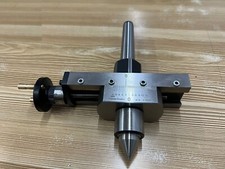 Lathe Taper Turning Attachment Cross Slide MT2 Shank With Revolving Live Center