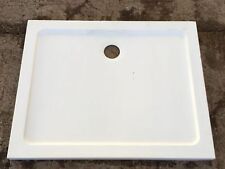 800x1000mm Modern Shallow White Ceramic Shower Tray