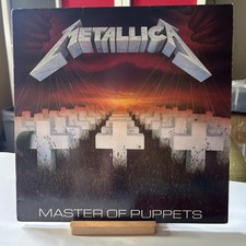 Metallica Master Of Puppets Vinyl- coloured vinyl Pressing EX/EX