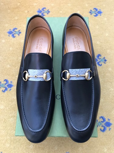 Gucci loafers leather - leather, shoes