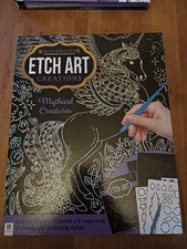 Kaleidoscope Etch Art Creations: Mythical Creatures by Books, Hinkler Book The