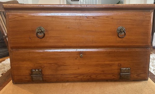 Antique pine farmhouse style - farmhouse,