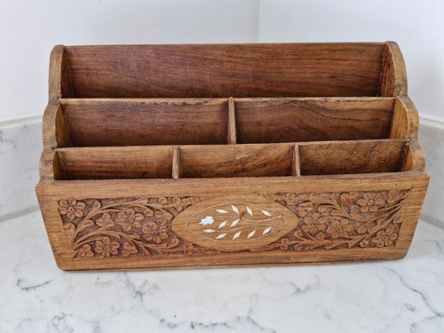 Vintage indian hand carved - hand,