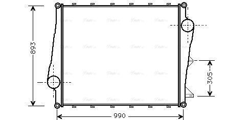 Vl4022 ava intercooler fit - ava,