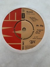 Mr Big Romeo 7" Vinyl Single