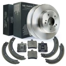 Brake Discs Pads Rear for