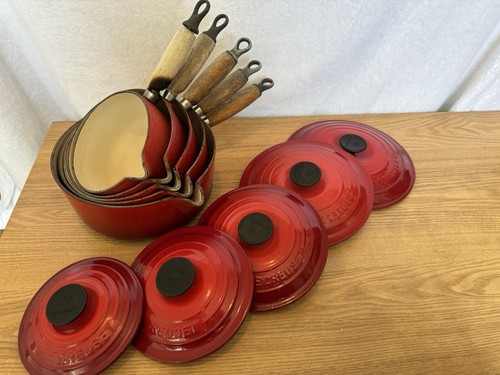 Creuset cast iron saucepan - le,
