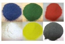 COLOURED SAND 6 X COLOURS PER PACK FLUORESCENT/ STANDARD 100GM - 500GM