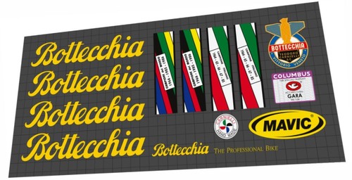 Bottecchia frame decal kit - bottecchia,