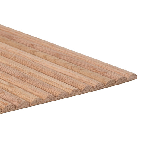1ft 8ft solid red oak - x,