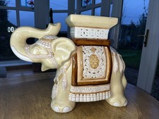 Large Vintage Ceramic Elephant