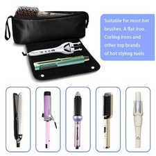 Hair Tools Travel Bag with Heat Resistant Mat for Straighteners Flat Iron Bag!