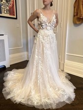 Riki Dalal NOYA Collection Wedding Dress - 1 Skirt + 2 Matching Tops - Size 12