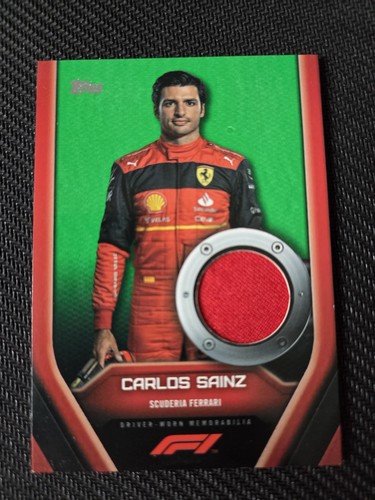 Carlos sainz 2022 - sainz, topps