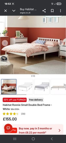 Habitat ronnie small double - ronnie,