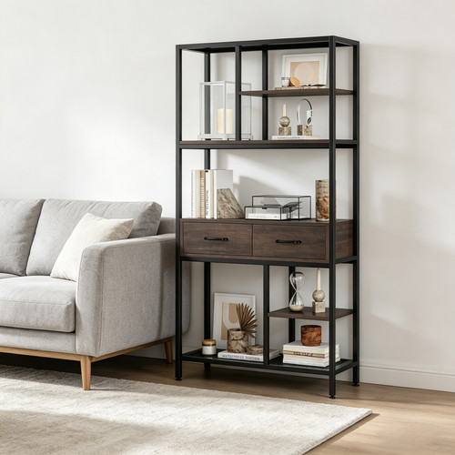 Industrial bookshelf 180cm - xl,