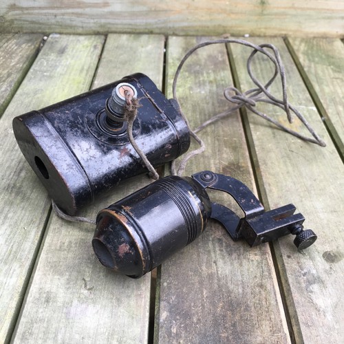 Vintage eveready bike light