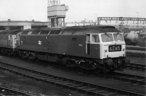 Railway photograph diesel type - photograph,