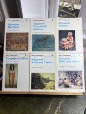 6 Shire Egyptology Books -