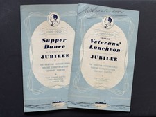 Vintage Signed Programmes