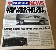 SUZUKI NEWS Magazine Newspaper  For 4 Wheel Drive Vehicles