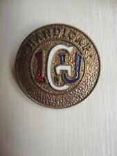 Vintage  L.G.U. Ladies Golf Union Handicap - Enamel Pin/Badge 