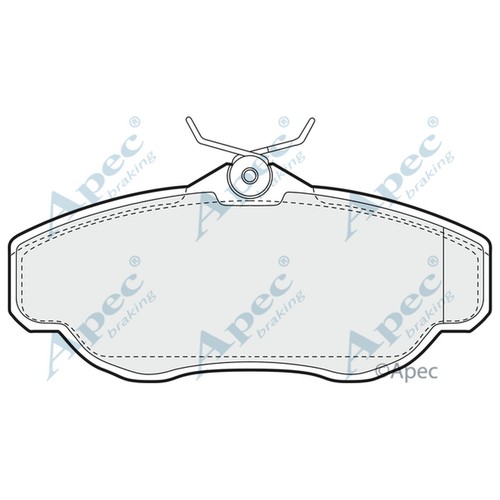 Brake pads set - brake, land
