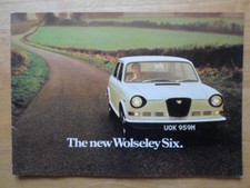 WOLSELEY SIX SALOON orig 1973