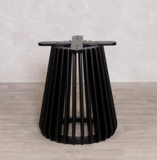 BLACK SLATTED STATEMENT TABLE