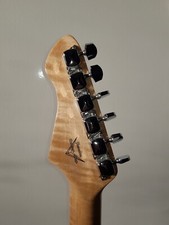 Japanese stratocaster custom project lovely flame maple neck