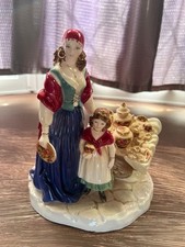 ROYAL WORCESTER FRUIT SELLER