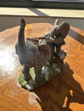 Tuskers Elephant Bubble & Squeak Ornament  Boxed Paw Prints