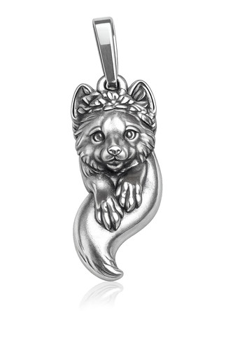925 sterling silver fox - 925,