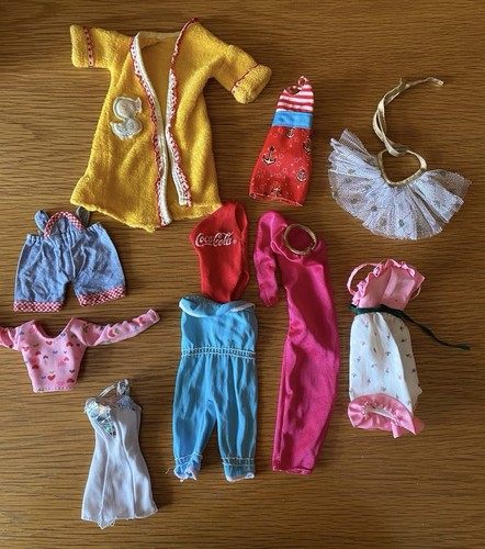 Vintage doll clothes bundle - doll,