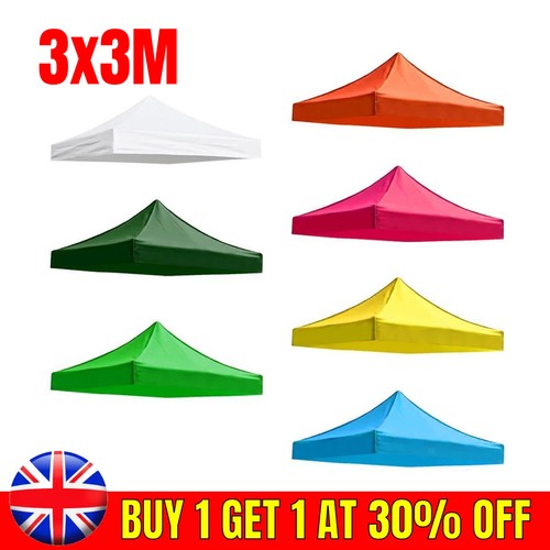 3x3m tier waterproof gazebo - 3x3m, 1-tier