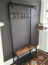 Industrial Coat Rack Vintage