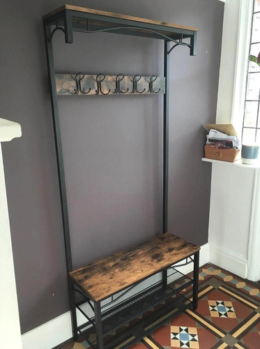 Industrial coat rack vintage - industrial,
