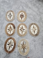 Vintage Cowhide Leather Star
